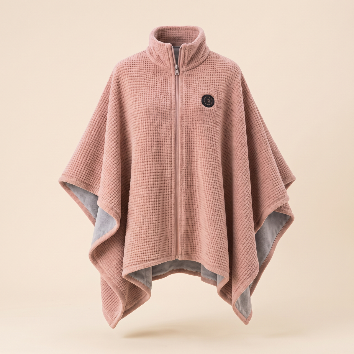 Warmpeak heated shawl in Blush Pink