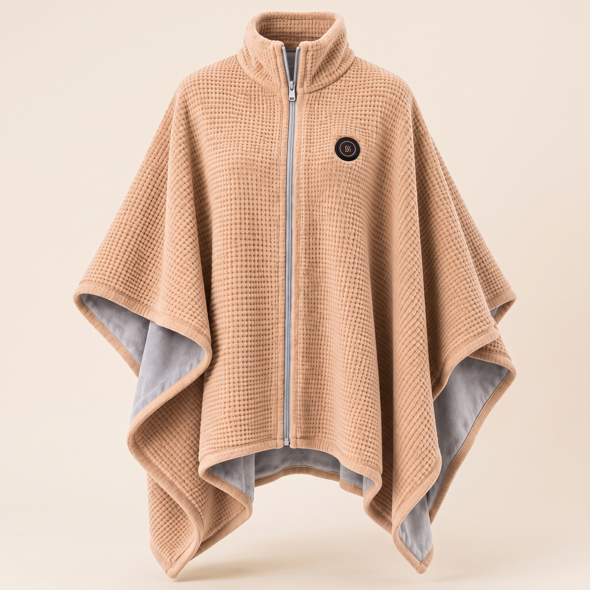 Warmpeak heated shawl in Beige